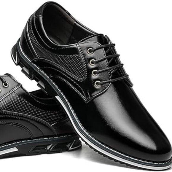 NEW! Men\'s Dress Shoes Comfort Soft Men Oxford Superior Flexural Leather